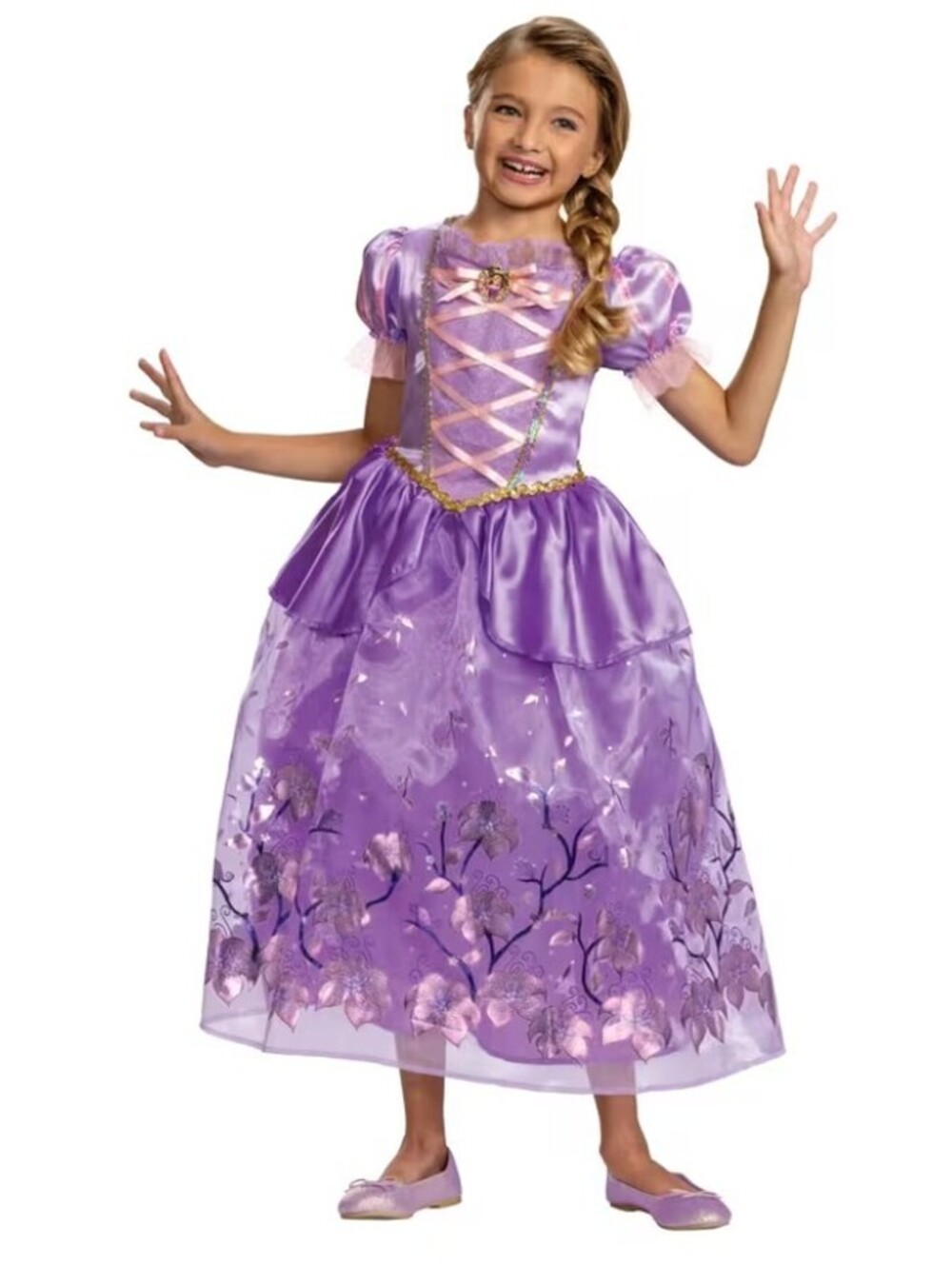 Disney Princess Rapunzel Costume Set (Size M 7-8)